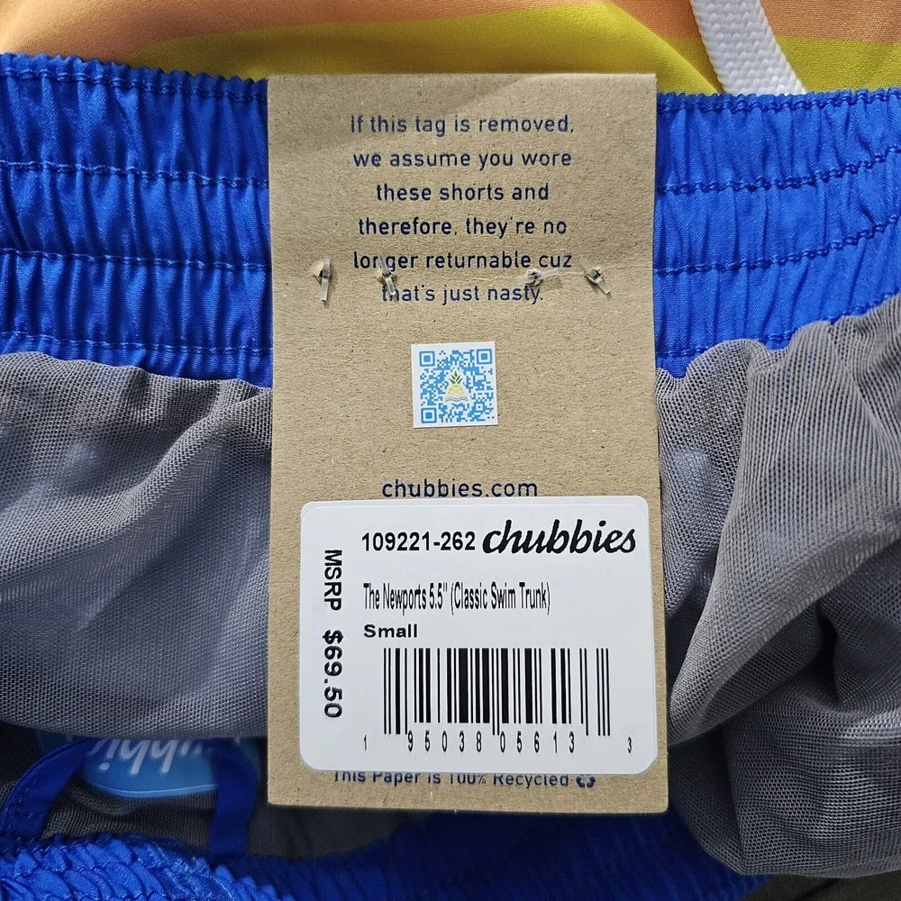 Chubbies Mens The Newport 5.5